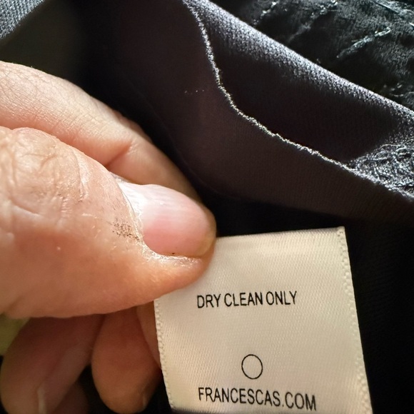 Blue Rain Midnight Black Sequin Skirt size M - Picture 10 of 12